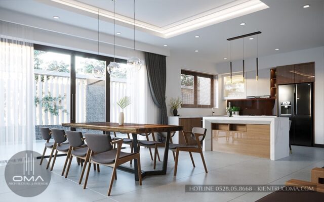 Thiết kế nội thất phong cách hiện đại